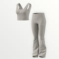 Completo Adidas con leggings a zampa